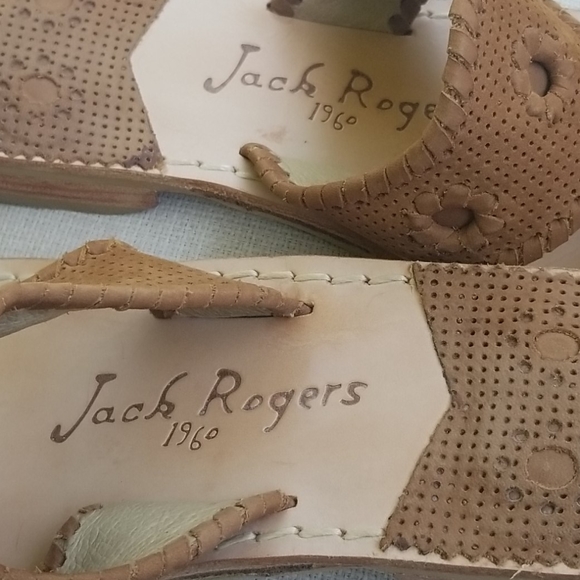 Brown and tansandals by Jack Rogers 1960 - Picture 2 of 5